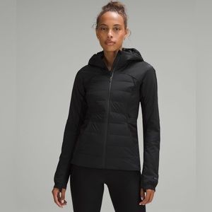 Lululemon Down For It All Jacket Black Sz 12